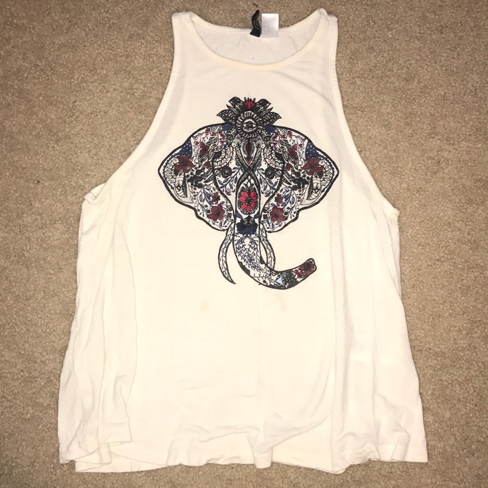 Elephant tank top, H&M